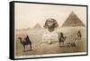 The Pyramids and the Sphinx at Giza, Cairo, Egypt-null-Framed Stretched Canvas