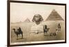 The Pyramids and the Sphinx at Giza, Cairo, Egypt-null-Framed Photographic Print