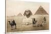 The Pyramids and the Sphinx at Giza, Cairo, Egypt-null-Stretched Canvas