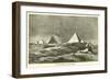 The Pyramids and the Sphinx-null-Framed Giclee Print