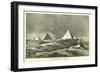 The Pyramids and the Sphinx-null-Framed Giclee Print