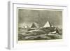 The Pyramids and the Sphinx-null-Framed Giclee Print