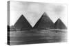 The Pyramids at Giza, Egypt, 1949-null-Stretched Canvas