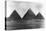 The Pyramids at Giza, Egypt, 1949-null-Stretched Canvas