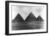 The Pyramids at Giza, Egypt, 1949-null-Framed Giclee Print