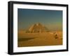 The Pyramids at Giza, Unesco World Heritage Site, Cairo, Egypt, North Africa, Africa-Gavin Hellier-Framed Photographic Print