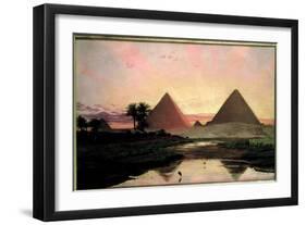 The Pyramids at Giza-Thomas Seddon-Framed Giclee Print