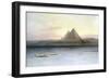 The Pyramids at Gizeh, 19th Century-Edward Lear-Framed Giclee Print