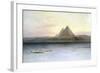 The Pyramids at Gizeh, 19th Century-Edward Lear-Framed Giclee Print