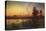 The Pyramids from the Island of Roda at Sunset-Frank Dillon-Stretched Canvas