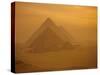 The Pyramids, Giza, Unesco World Heritage Site, Near Cairo, Egypt, North Africa, Africa-Philip Craven-Stretched Canvas