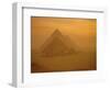 The Pyramids, Giza, Unesco World Heritage Site, Near Cairo, Egypt, North Africa, Africa-Philip Craven-Framed Photographic Print