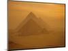 The Pyramids, Giza, Unesco World Heritage Site, Near Cairo, Egypt, North Africa, Africa-Philip Craven-Mounted Photographic Print