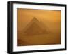 The Pyramids, Giza, Unesco World Heritage Site, Near Cairo, Egypt, North Africa, Africa-Philip Craven-Framed Photographic Print