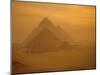 The Pyramids, Giza, Unesco World Heritage Site, Near Cairo, Egypt, North Africa, Africa-Philip Craven-Mounted Photographic Print
