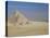 The Pyramids, Giza, Unesco World Heritage Site, with Cairo Beyond, Egypt, North Africa, Africa-Upperhall-Stretched Canvas