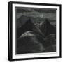 The Pyramids in the Sea-Paul Nash-Framed Giclee Print