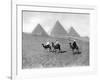 The Pyramids of Giza, Cairo, Egypt, C1920S-null-Framed Giclee Print