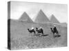 The Pyramids of Giza, Cairo, Egypt, C1920S-null-Stretched Canvas