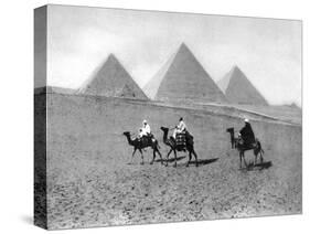 The Pyramids of Giza, Cairo, Egypt, C1920S-null-Stretched Canvas
