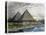 The Pyramids of Giza, from a Series of the "Seven Wonders of the World"-Ferdinand Knab-Stretched Canvas