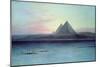 The Pyramids of Giza-Edward Lear-Mounted Giclee Print