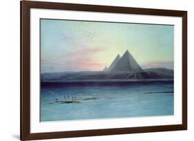 The Pyramids of Giza-Edward Lear-Framed Giclee Print