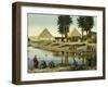 The Pyramids of Gizeh-null-Framed Giclee Print