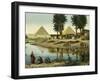 The Pyramids of Gizeh-null-Framed Giclee Print