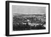 The Pyrenees Seen from the Terrace of the Castle at Pau, France, 1879-Hildibrand-Framed Premium Giclee Print