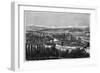 The Pyrenees Seen from the Terrace of the Castle at Pau, France, 1879-Hildibrand-Framed Premium Giclee Print