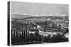 The Pyrenees Seen from the Terrace of the Castle at Pau, France, 1879-Hildibrand-Stretched Canvas