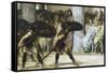 The Pyrrhic Dance, 1869-Lawrence Alma-Tadema-Framed Stretched Canvas