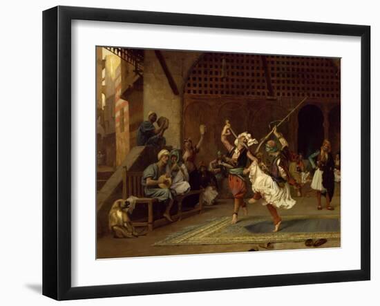 The Pyrrhic Dance, 1885-Jean Leon Gerome-Framed Giclee Print