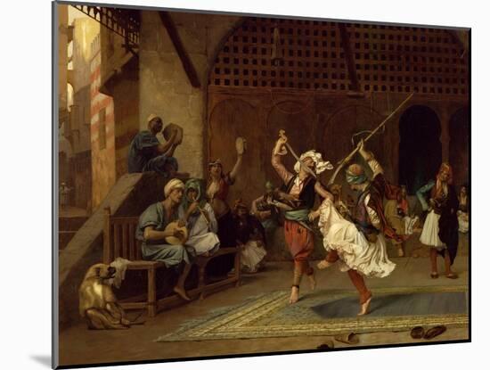 The Pyrrhic Dance, 1885-Jean Leon Gerome-Mounted Giclee Print