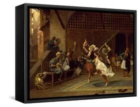 The Pyrrhic Dance, 1885-Jean Leon Gerome-Framed Stretched Canvas