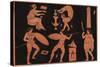 The Pyrrhichios Dance-Stefano Bianchetti-Stretched Canvas