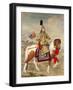 The Qianlong Emperor in Ceremonial Armour on Horseback-Giuseppe Castiglione-Framed Giclee Print