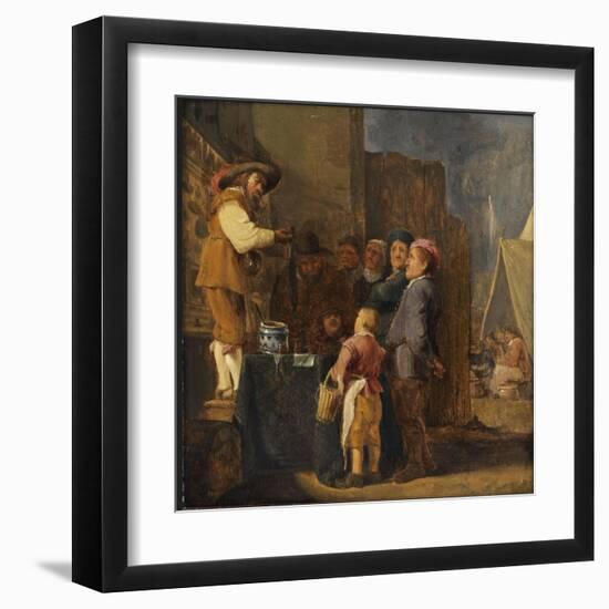 The Quack Pharmacist-null-Framed Art Print