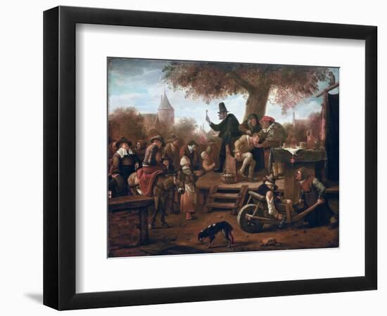 The Quacksalver-Jan Havicksz Steen-Framed Giclee Print