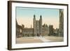 The Quadrangle, Eton College-null-Framed Art Print