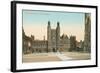 The Quadrangle, Eton College-null-Framed Art Print