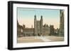 The Quadrangle, Eton College-null-Framed Art Print