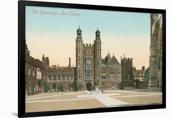 The Quadrangle, Eton College-null-Framed Art Print