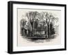 The Quadrangle, Harvard College, Cambridge, Massachusetts, USA, 1870S-null-Framed Giclee Print