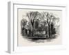 The Quadrangle, Harvard College, Cambridge, Massachusetts, USA, 1870S-null-Framed Giclee Print