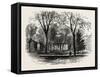 The Quadrangle, Harvard College, Cambridge, Massachusetts, USA, 1870S-null-Framed Stretched Canvas