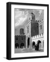 The Quadrangle, Rugby-William Westall-Framed Giclee Print