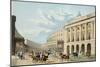 The Quadrant, Regent Street, from Piccadilly Circus, Published by Ackermann, circa 1835-50-Thomas Hosmer Shepherd-Mounted Giclee Print
