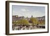 The Quai Du Louvre in Paris by Claude Monet-null-Framed Giclee Print